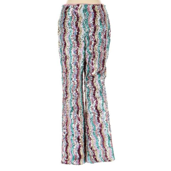 NWT Free People Dance Again Sequin Party Pants - Picture 4 of 8